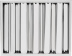 6Pcs 19.5W x 15.5H x 1.78TH Inch Commercial Hood Filters, 430 Stainless Steel 5 - Image 3