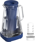 GLACIER FRESH 10 Cup Purela Glass Water Pitcher by GLACIERFRESH