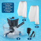 Cordless Pool Leaf Vacuum Cleaner - Image 2