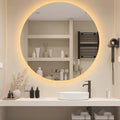 LTSRLL Frameless Illuminated LED Bathroom Wall Mirror by LTSRLL