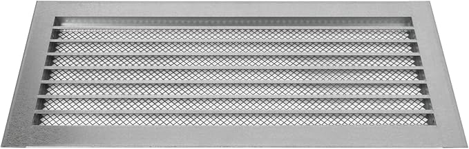 Repa Market 20" x 8" Inch Galvanized Steel Black Soffit Air Vent Cover - Image 7