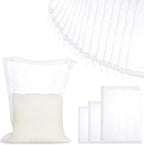 Shappy 15 Pcs 3 Sizes Aquarium Filter Mesh Bags 150 Micrometer Fine Filter Fish by Shappy
