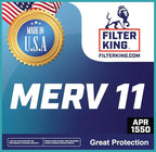 Filter King 20x24x1 Air Filter | 4-PACK | MERV 11 HVAC Pleated A/C Furnace - Image 6