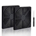 ELUTENG 120mm Fan Filter 2 Pack IP40 Dustproof Blower Guard ABS Computer by ELUTENG