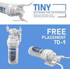 Frizzlife TD-9 Alkaline Remineralization Under Sink Inline Water Filter - Image 6