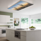 Fluorescent Light Covers for Drop Ceiling Desert Cactus Sunset Magnetic Light - Image 2