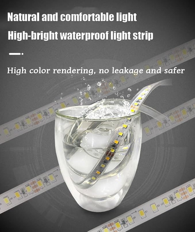 JSLJDM 500X500 mm Illuminated Backlit LED Bathroom Mirror, Wall Mounted - Image 7