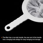 PATIKIL 9"x6" Food Filter Strainer, 350 Mesh, Polypropylene - Image 3