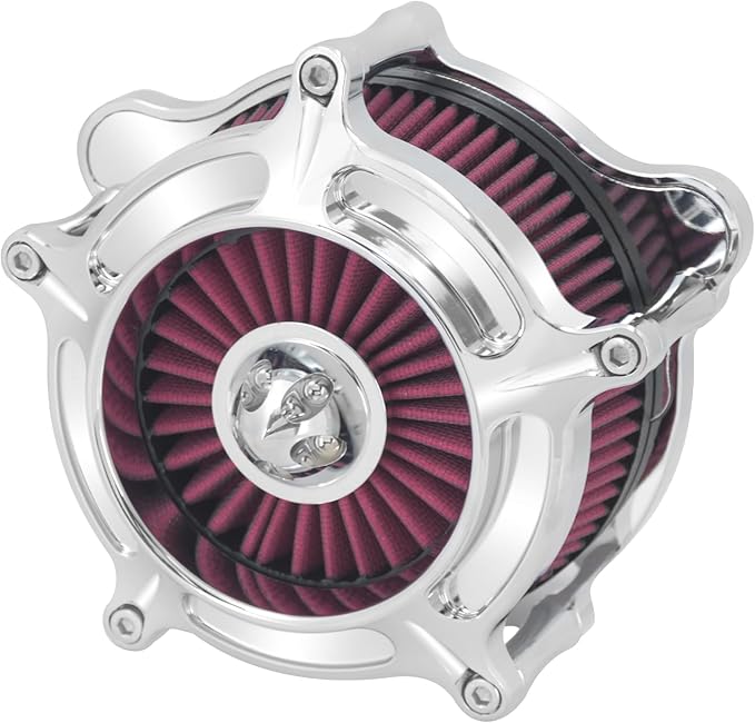 HDBUBALUS Motorcycle CNC Spike Air Cleaner Air Filter Intake System Filter - Image 8