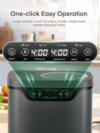 Electric Composter for Kitchen 4L, Countertop Compost Bin Indoor - Image 4
