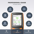Air Quality Monitor, Indoor Air Quality Tester - Image 2