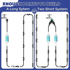 100FT Mister for Outside Patio Misting Cooling System, 100FT Misting Line+32 - Image 5