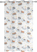 Cartoon Animals Outdoor Curtains - Image 9