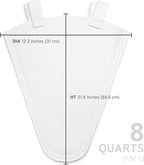 The Felt Store Synthetic Maple Syrup Filter Cone – Reusable Heavy-Duty - Image 3