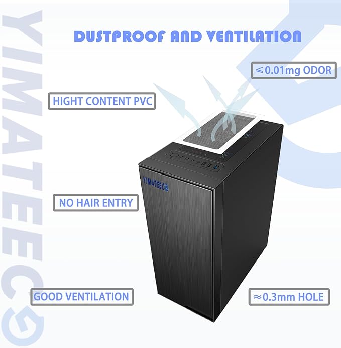 Dust Filter PC 280mm Magnetic Fan Dust Mesh Filter - Image 3