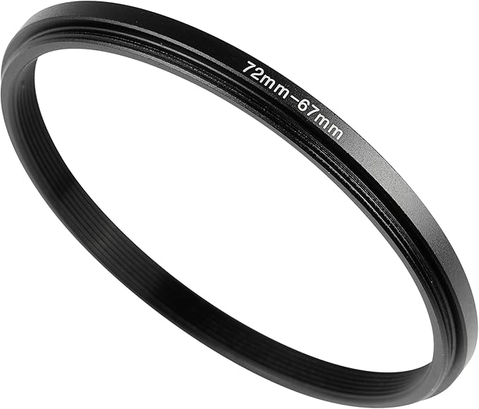 72-67mm Metal Step-Up/Down Ring Adapter Compatible by Unknown