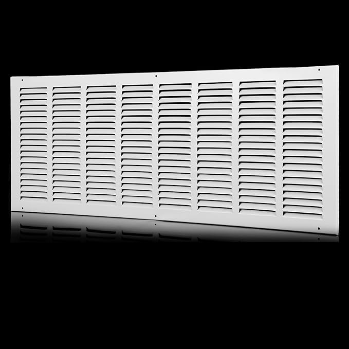 32x12 Return Air Grille, Air Return Vent Cover, Flat Vent Cover, Rejillas De by Unknown
