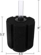 Bio Sponge Filter for Betta Fry Aquarium Fish Tank Up to 60 Gallon Each - Image 2