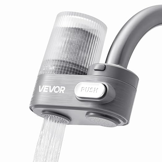 VEVOR Water Filter for Sink Faucet, Faucet Mount Water Filtration, 5-Stages by VEVOR