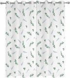 Leaf Outdoor Curtains for Patio Summer Jugal Leaves Pastoral Plant Waterproof - Image 9