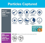 Filtrete 16x20x1 Air Filter, MPR 1200, MERV 11, Allergen Defense Odor Reduction - Image 4