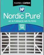 Nordic Pure 20x25x5 Air Bear AC Filter Replacement MERV 14 Plus Carbon 1 Pack by NordicPure