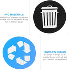 Zerodeko 12pcs Garbage Sorting Stickers - Image 6