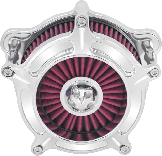HDBUBALUS Motorcycle CNC Spike Air Cleaner Air Filter Intake System Filter - Image 7