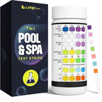 162 Pcs 7-Way Hot Tub, Spa & Pool Test Strips by Unknown