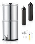 CO-Z Gravity-Fed Water Filter System, 2.25 Gallons Countertop Water Filtration by CO-Z