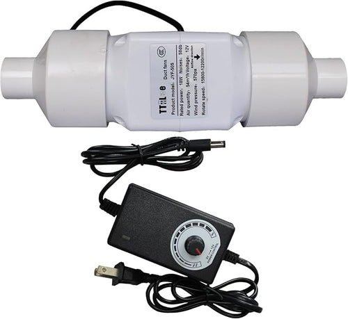 18W 12V Duct Extractor Fan 2” 50mm by TTiiLoe