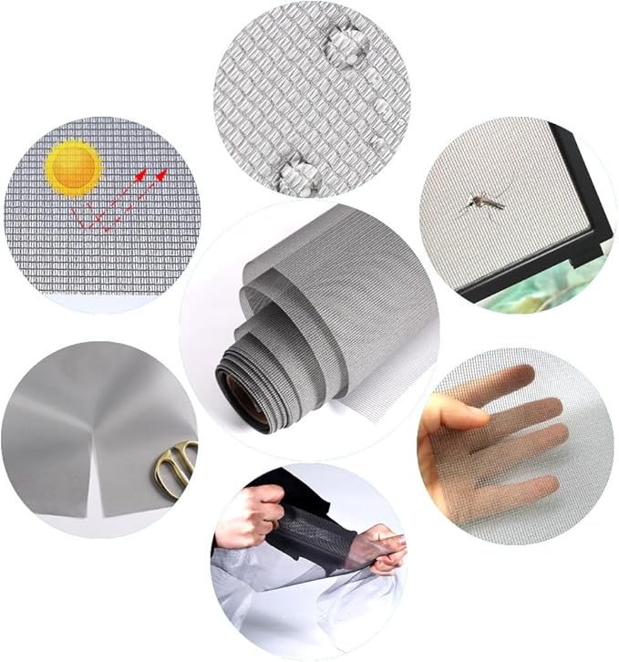 High Density dustproof and Pollen Proof net Window Screen mesh Used to Replace - Image 6