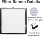 Nail Dust Collector Filters 2 Pack Nail Dust Suction Collector Replacement - Image 5
