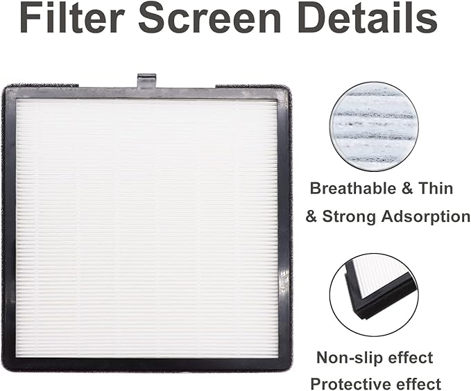 Nail Dust Collector Filters 2 Pack Nail Dust Suction Collector Replacement - Image 5