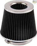 RYANSTAR Universal Clamp-on Air Intake Filter, 3 In /3.5 In /4 In Three by RYANSTARRACING