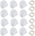 18PCS Carbon Filters and Foam Pre-Filter Replacement Set Compatible by MyfatBOSS