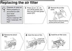 Filter Element，Compatible For Epson， Projection Dustproof Air Filter Screen - Image 2