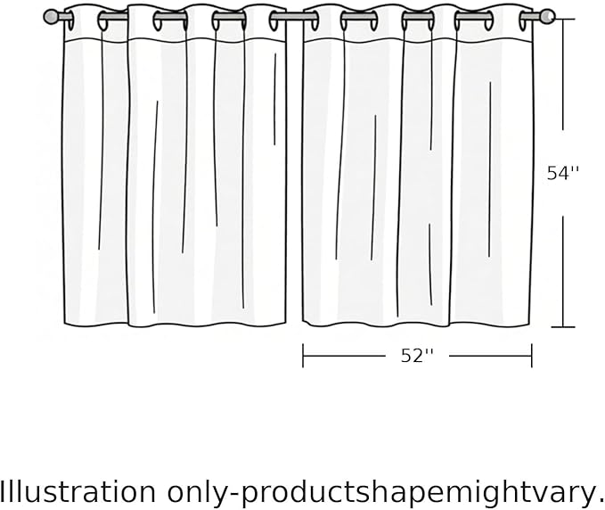 2 Panel Kitchen Cafe Curtains, Desert Camels Sunlight Filtering Nature Air - Image 9