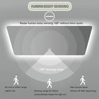 Illuminated LED Bathroom Mirror，Smart Lighted Bathroom Mirror - Image 5