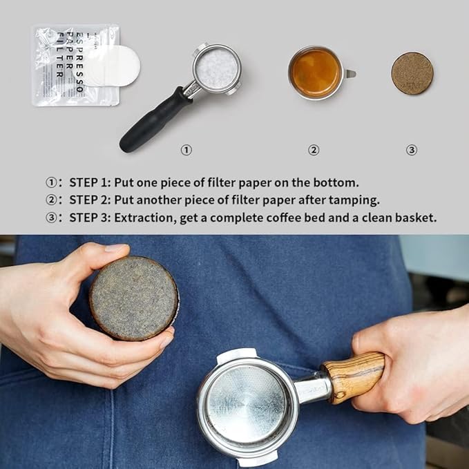 watchget 53mm Espresso Paper Filters - Image 3