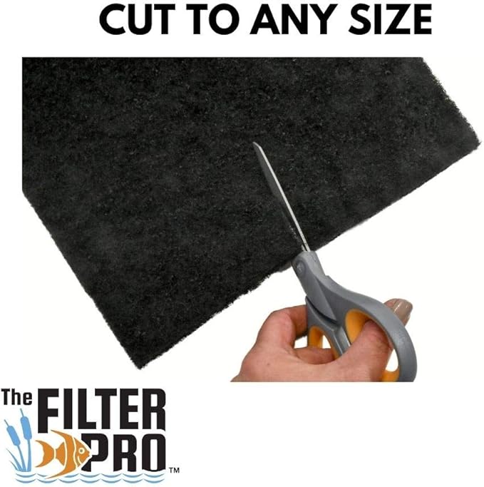 Carbon Fine Filter Media, 3/8" Thick, 2 Pack, Ponds or Water Gardens, Made in - Image 3
