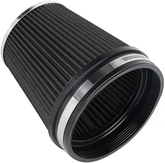 MUGE RACING 6" 152 mm High Flow Inlet Air Filter, Air Intake Cone Filter by MUGERACING