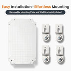 QILIPSU Waterproof Junction Box IP67 Outdoor Plastic Electrical Project - Image 8