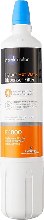 INSINKERATOR F-1000 Under Sink Water Filter Replacement Cartridge by InSinkErator