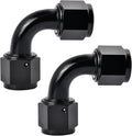 EVIL ENERGY 6AN Female to 6AN Female 90 Degree Swivel Coupler Union Fitting by EVILENERGY