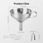 ELEGOO 3D Stainless Steel Funnel, Metal Funnel - Image 7