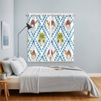 2 Panel Kitchen Cafe Curtains, Camels Palm Trees Sunlight Filtering Nature Air - Image 4