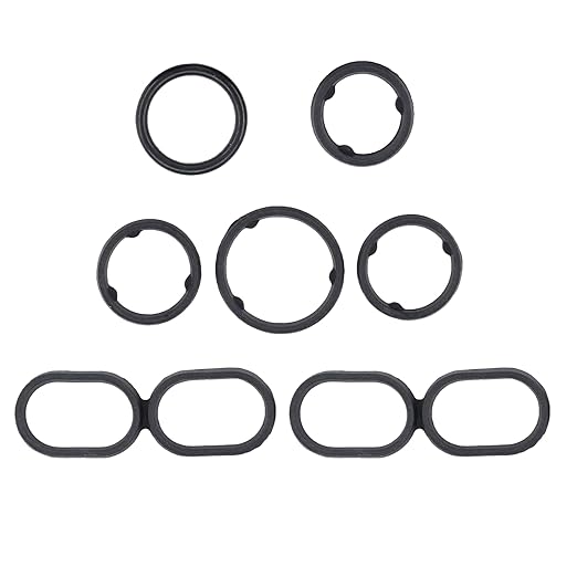 Engine Oil Filter Housing O Ring Seal Kit 68191356AA Replacement by Unknown