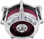 Harley Air Cleaner Turbine Intake Chrome Filter Kit Cnc Cut - Image 2
