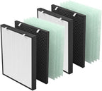 Air400 Filter Replacement for Bissell Air400, 2 True HEPA and 2 Carbon Filter by FMDZFL
